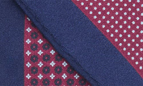 Mango Silk Pocket Square In Brown