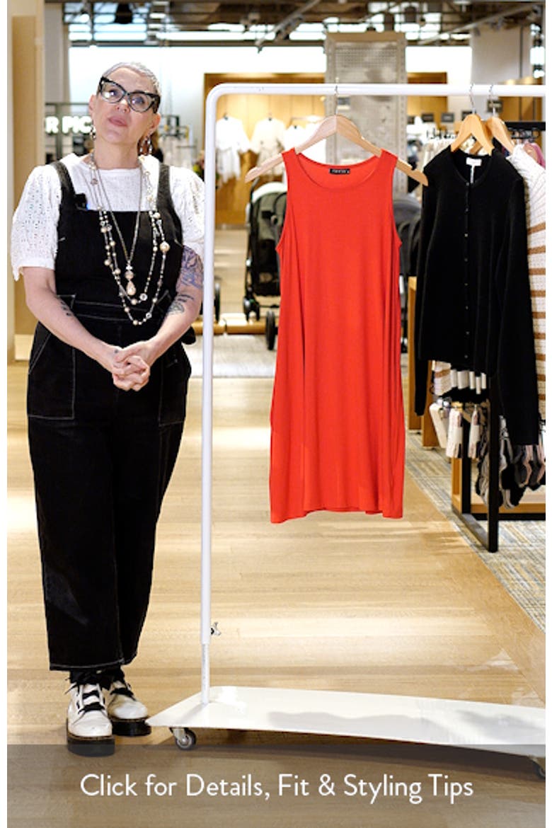 Sleeveless Trapeze Dress video