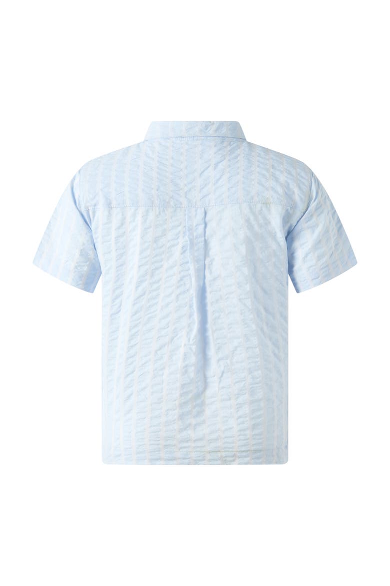 Seersucker Shirt, Alternate, color, Blue