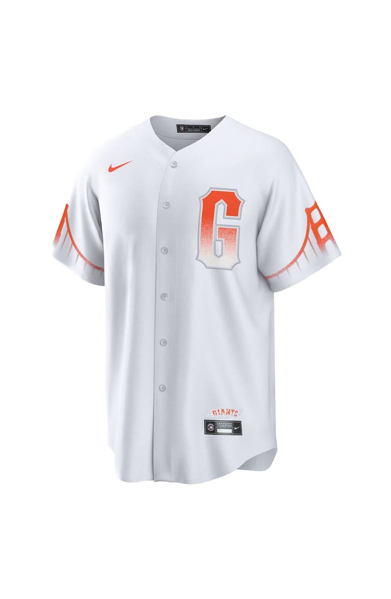 Nike Men's Nike Mike Yastrzemski White San Francisco Giants City Connect Replica Player Jersey, Alternate, color, 