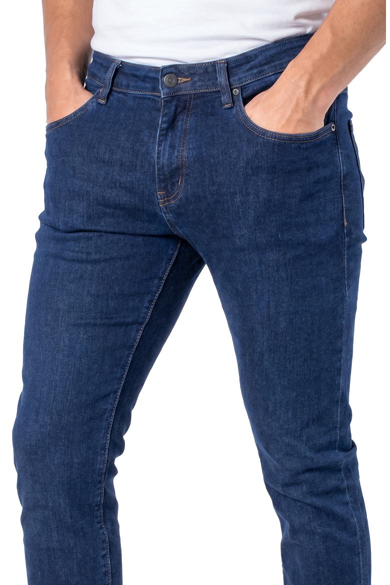Straight Leg Jeans, Alternate, color, BLUE