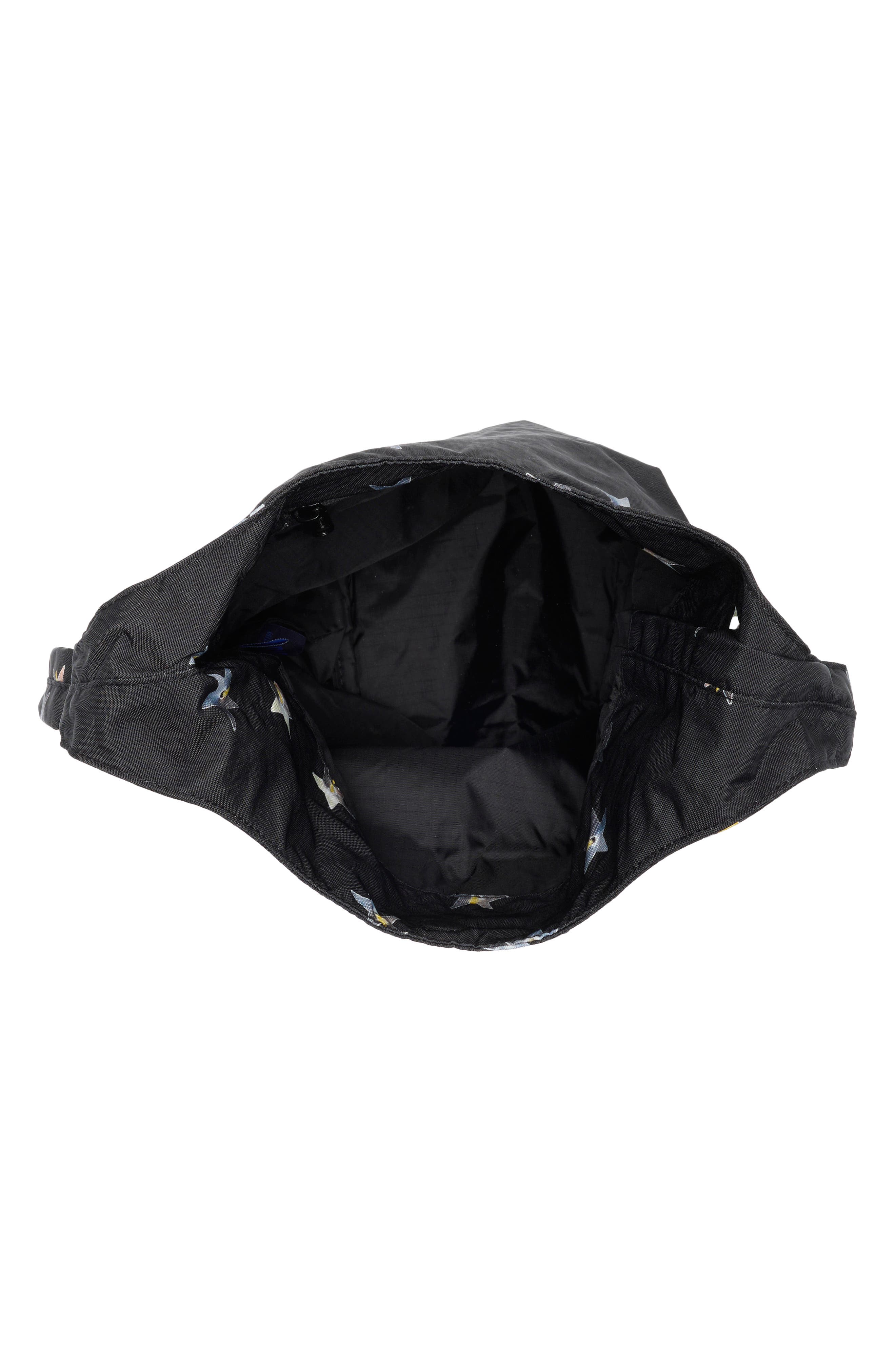 Small Nylon Sling Bag, Alternate, color, STARS