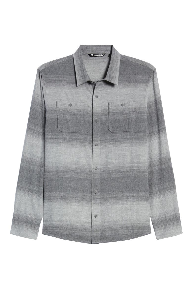 Rya Eddie Button-Up Shirt, Alternate, color, QUIET SHADE