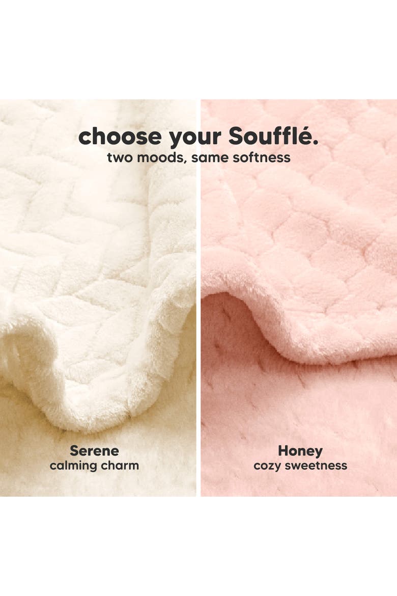 Souffle Fleece Baby Blankets, Serene, Alternate, color, 2-Pack, Soft Cream/Pearl Gray