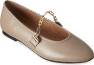 BOSS Diana Chain Mary Jane Ballet Flat