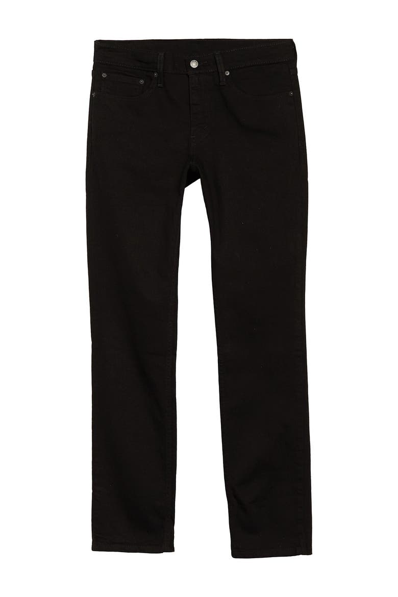 Levi's® 511™ Slim Straight Leg Jeans, Main, color, BLACK CLB