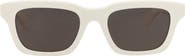 McQueen 52mm Square Sunglasses