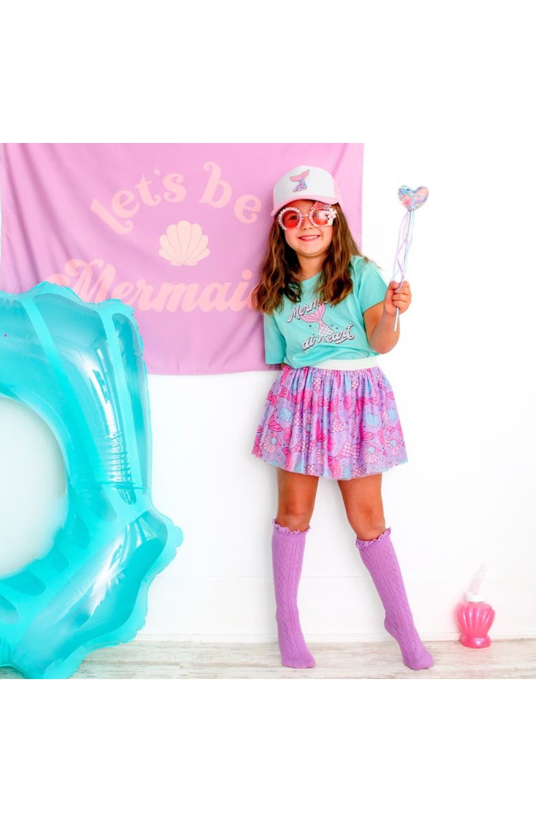 Sweet Wink Mermaid Splash Tutu, Alternate, color, Lavender