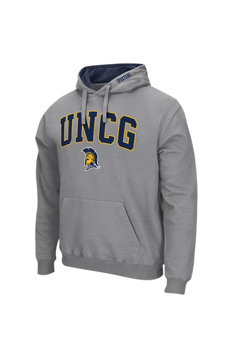 COLOSSEUM Men's Colosseum Gray UNCG Spartans Isle Pullover Hoodie, Alternate, color, Gray