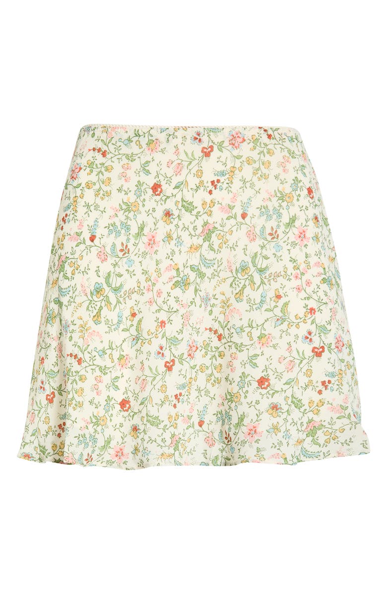 Reformation Brandy Miniskirt, Alternate, color, Gardener