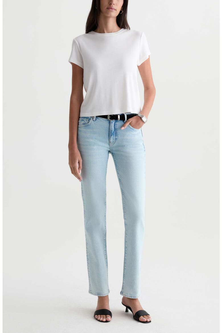 Sandra Low Rise Slim Straight Leg Jeans, Alternate, color, HARVEST