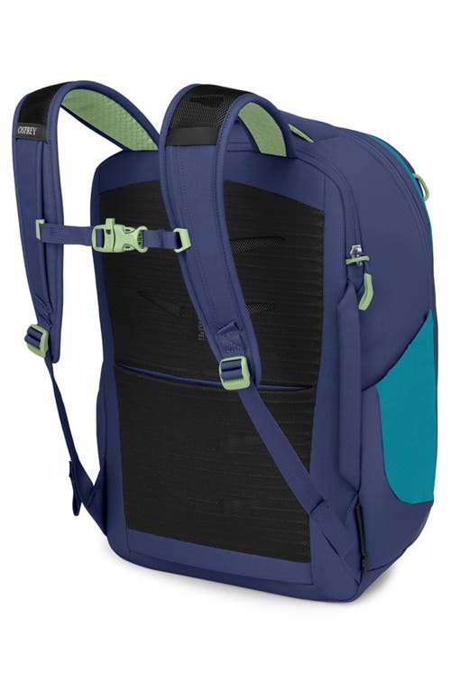 Osprey The Daylite Expandable 26+6 Travel Pack In Blue Spikemoss/alkaline