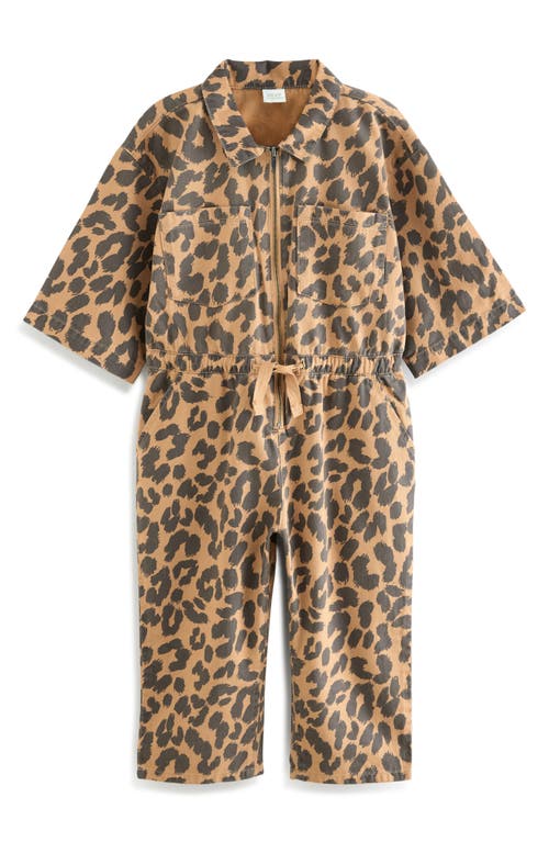 Next Kids' Animal Print Jumpsuit In Leopard