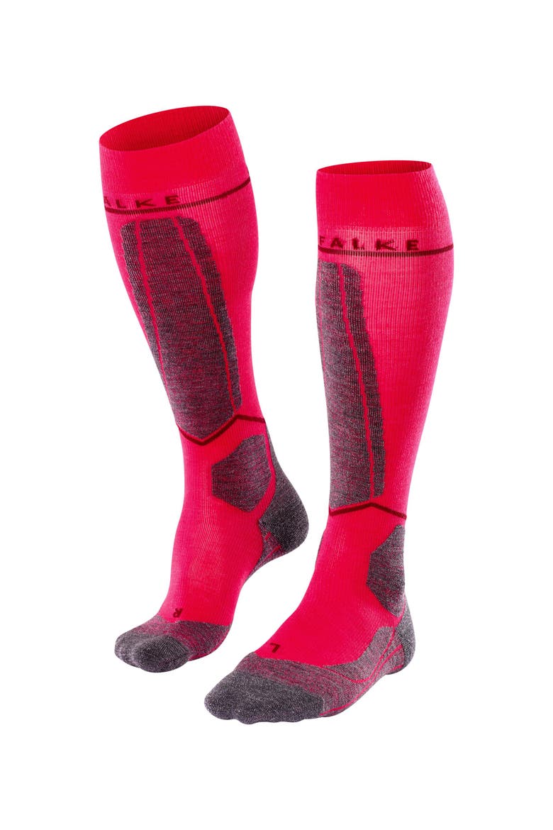 SK4 Advanced Compression Light Ski Socks, Main, color, Rose