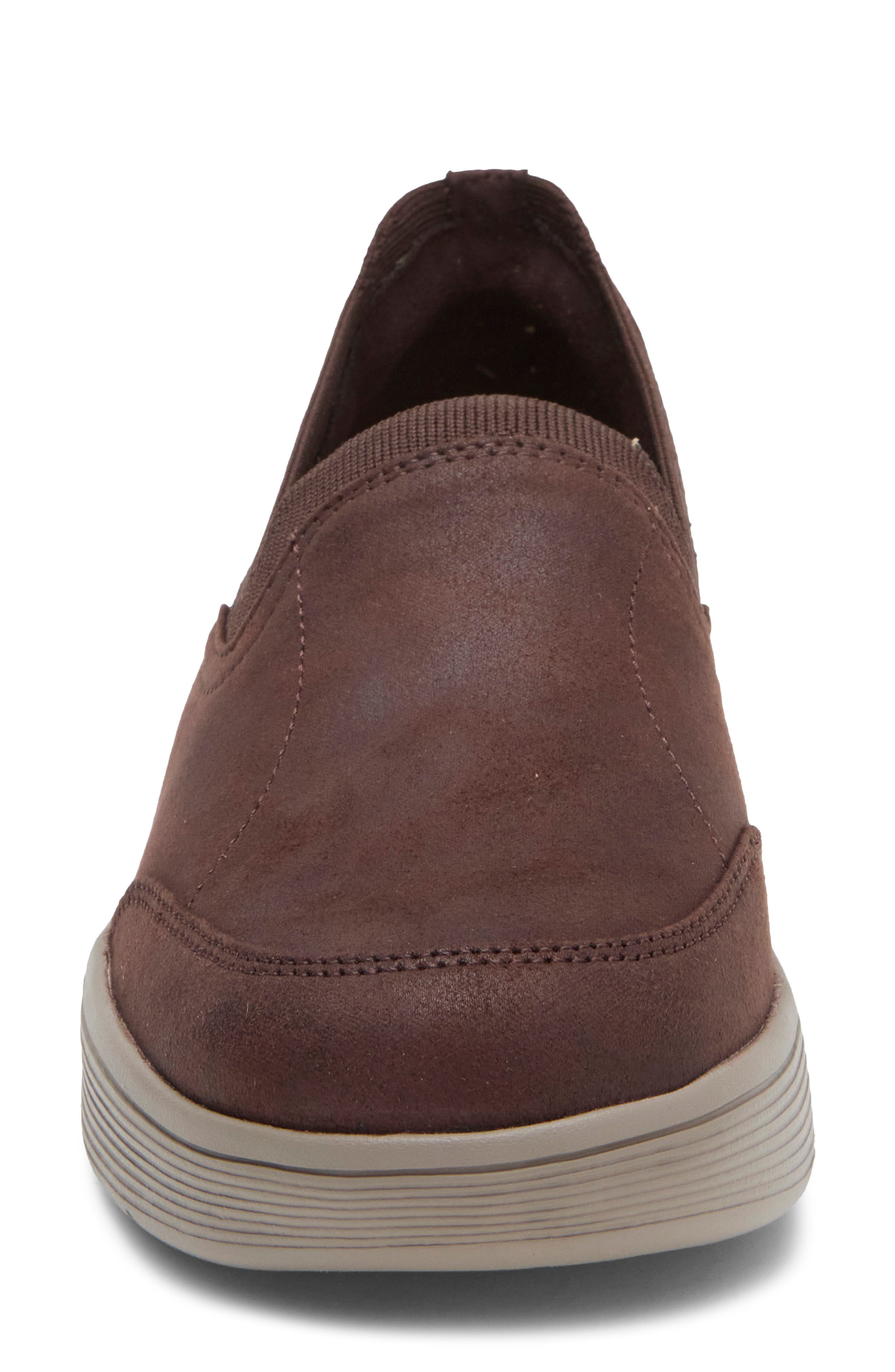Arch Comfort Laguna Micro Slip-On Sneaker, Alternate, color, CHOCOLATE