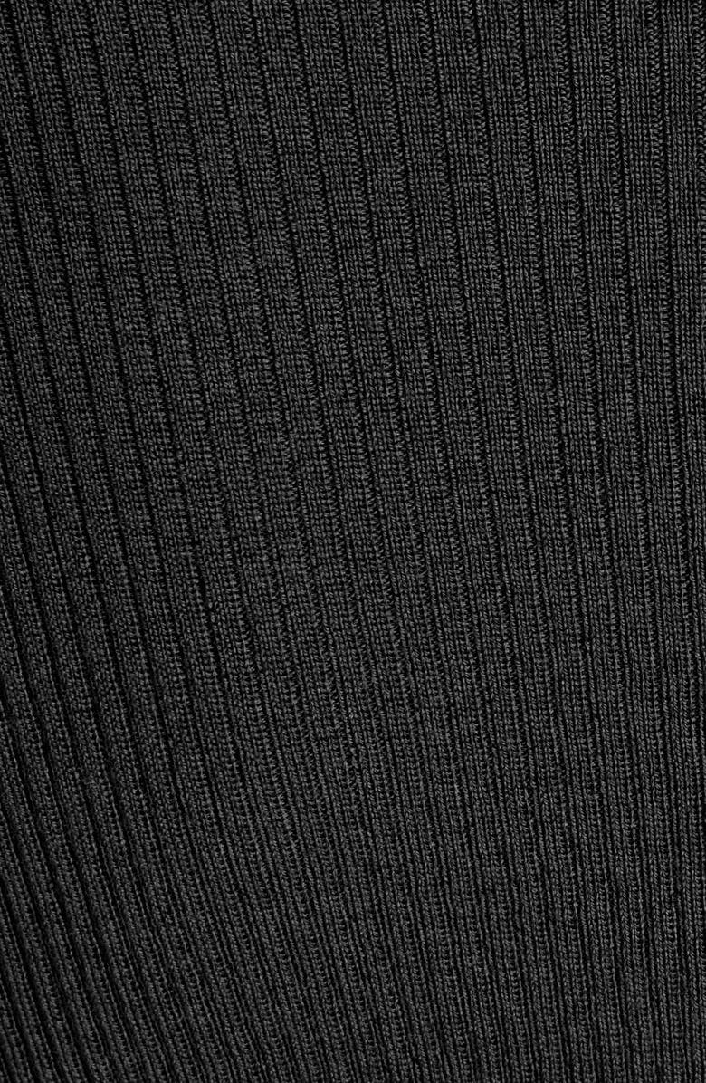 Moncler Virgin Wool Turtleneck Sweater, Alternate, color, Black