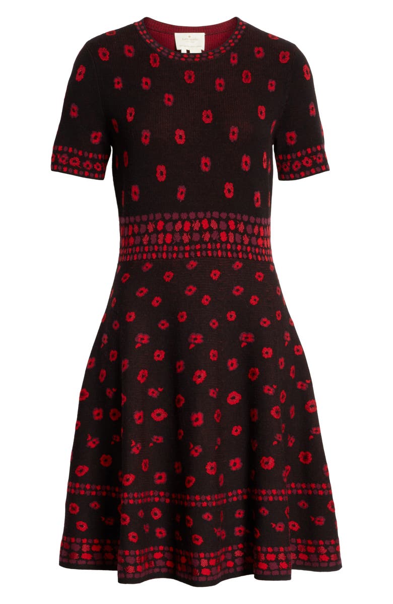 Kate Spade New York poppy sweater dress, Alternate, color, 