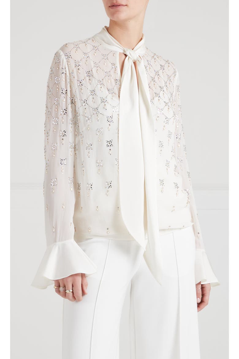 Gallantry Blouse, Alternate, color, Ivory