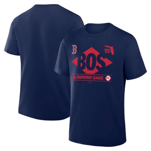 Men's Fanatics Navy Boston Red Sox 2025 Spring Training Grapefruit League True Icon T-Shirt