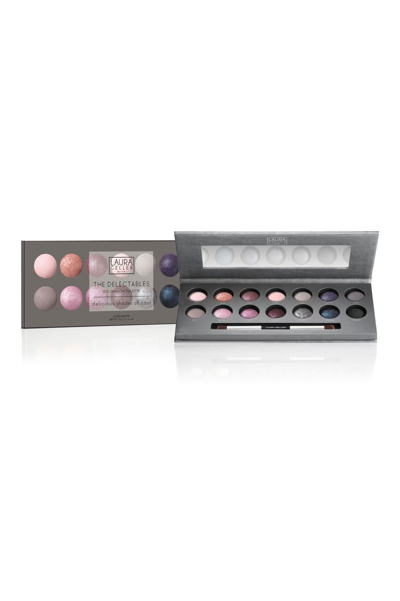 Delectable Baked Eyeshadow Palette, Alternate, color, SHADES OF ICY COOL
