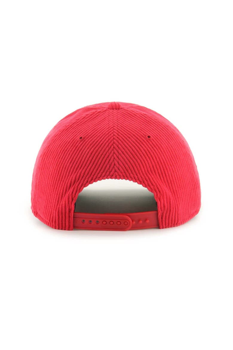 Men's '47 Red Philadelphia Phillies Corduroy Hitch Adjustable Hat, Alternate, color, Red