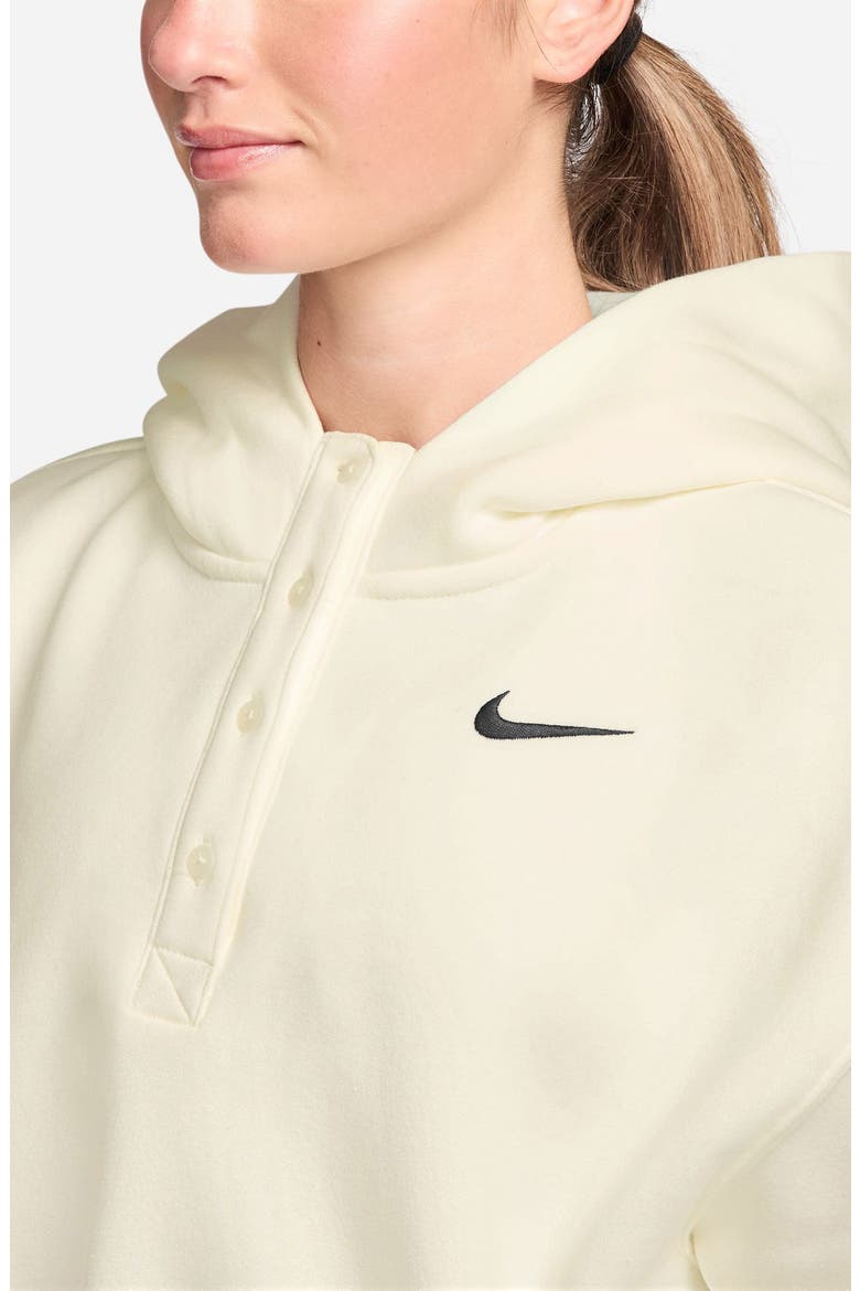Sportswear Phoenix Fleece Crop Sweatshirt, Alternate, color, SAIL/ BLACK