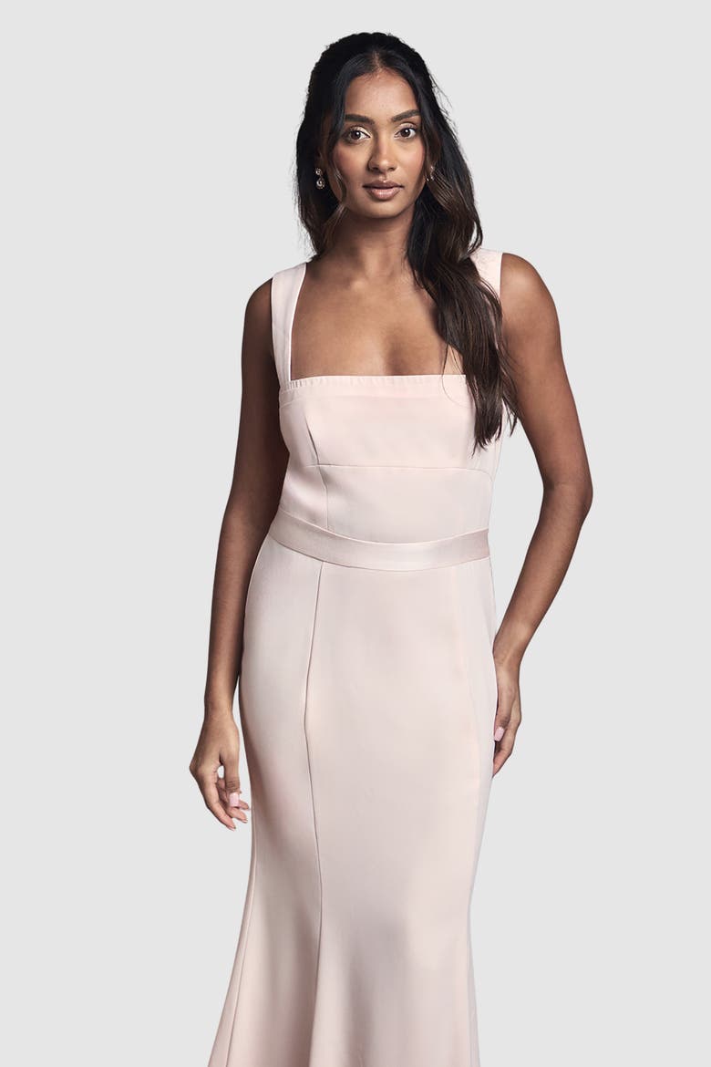 Coast Square Neck Satin Maxi Dress (Women) | Nordstrom