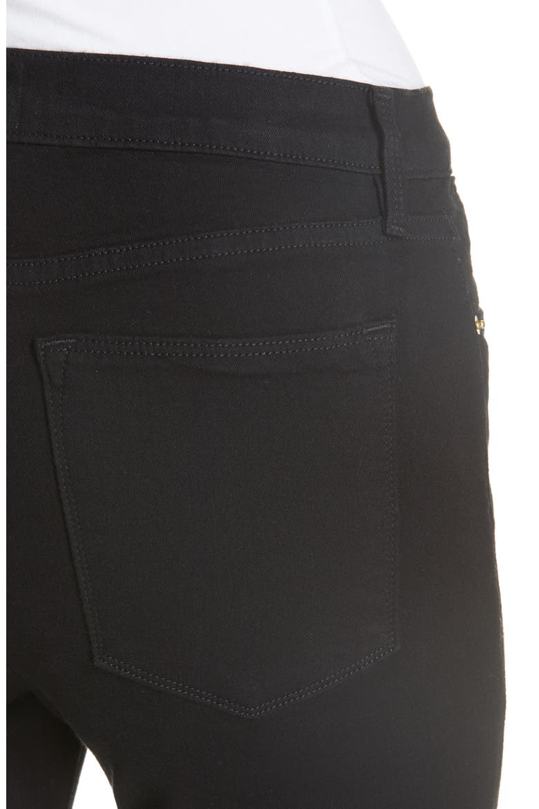 Le High Flare Jeans, Alternate, color, FILM NOIR