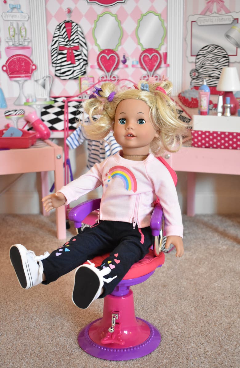 Teamson Kids Sophia's Hair Styling Salon Chair, Alternate, color, 