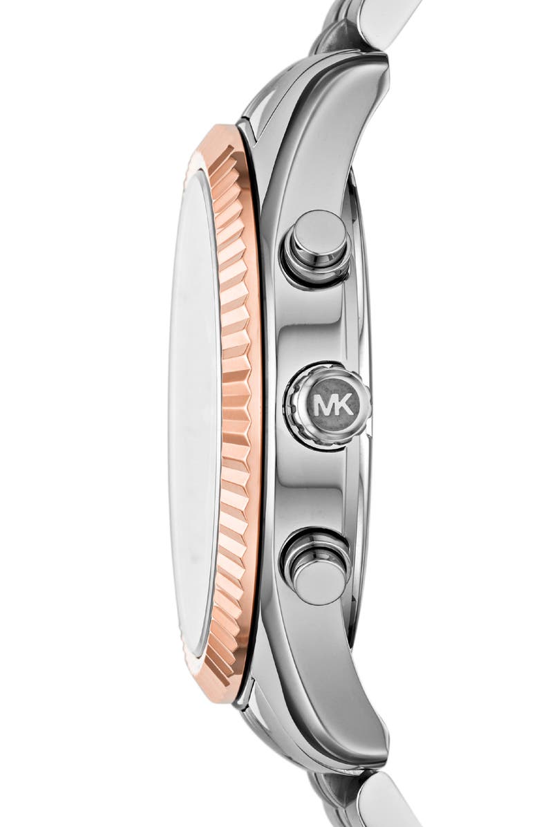 Michael Kors Large Lexington Chronograph Bracelet Watch, 45mm, Alternate, color,