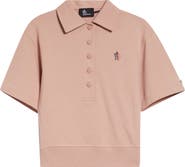 Moncler Grenoble Reflective Logo Patch Polo