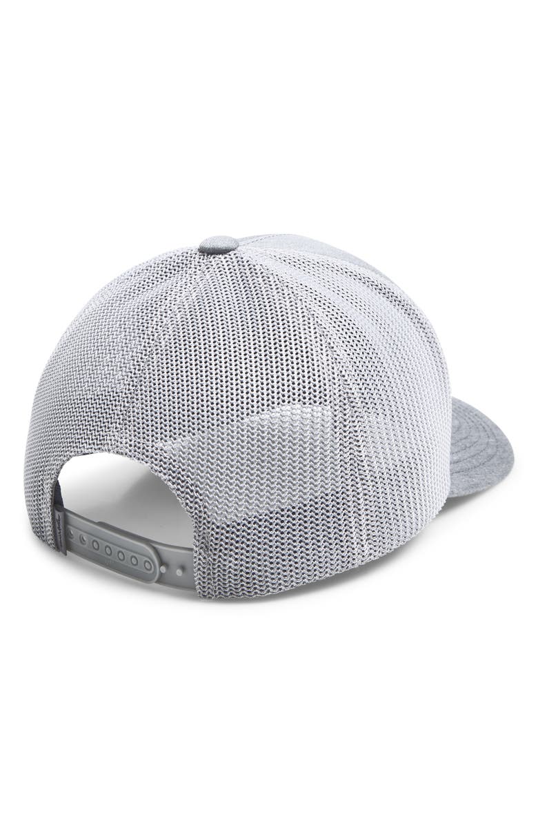 TravisMathew Lager Life Trucker Hat, Alternate, color, Heather Grey