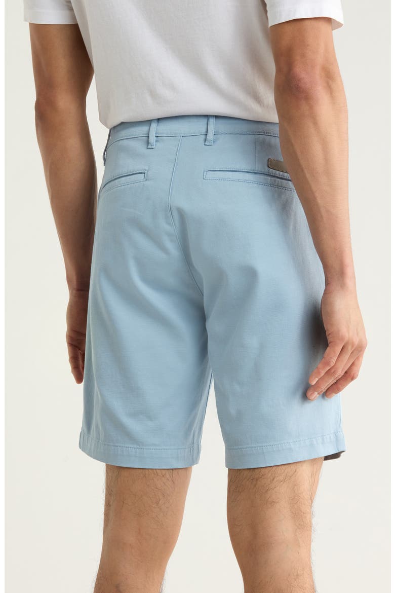 Wanderer 8.5-Inch Stretch Cotton Chino Shorts, Alternate, color, FRESH WATER