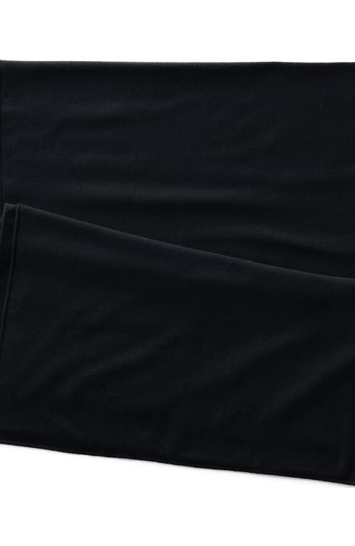 Lands' End Cashtouch Shawl Wrap In Black