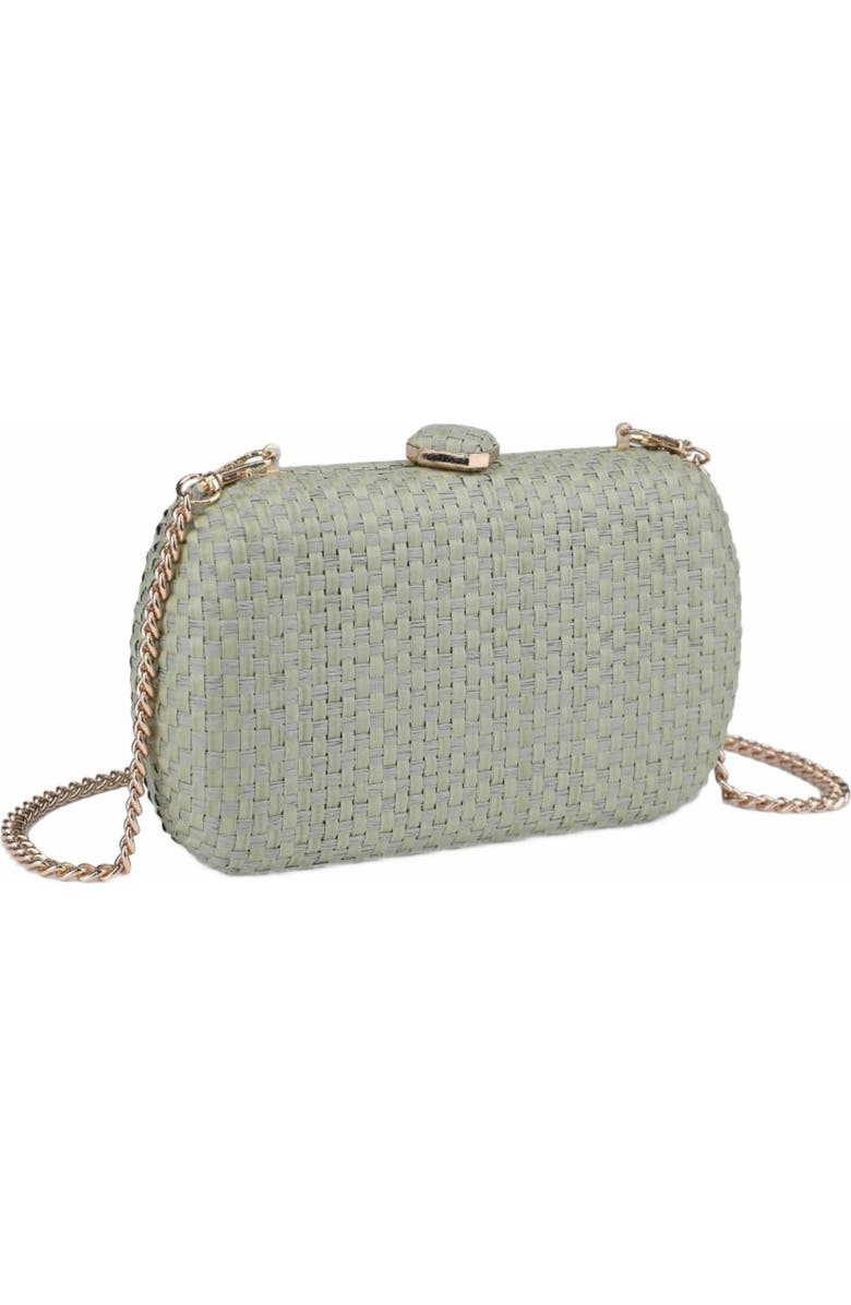 MODA LUXE Roxie Evening Bag, Alternate, color, Sage
