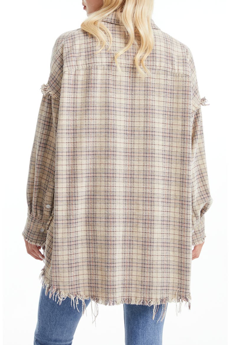 Plaid Cotton Shirt, Alternate, color, CATHERINE GRAY PATTERN
