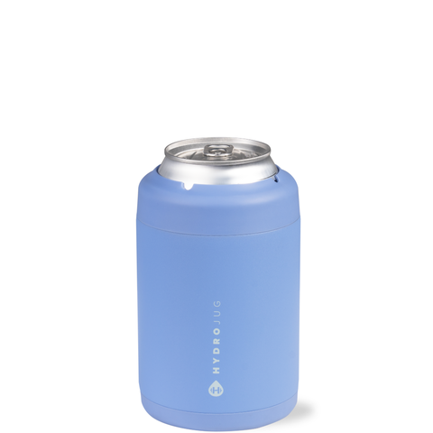 Standard Can Cooler 12oz, Insulated Stainless Steel Cup with Screw-Top Ring & Non-Slip Rubber Base