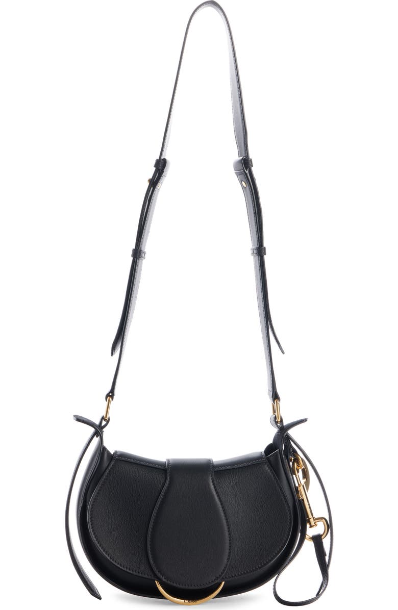 Chloé Small Ride Leather Crossbody Bag, Main, color,