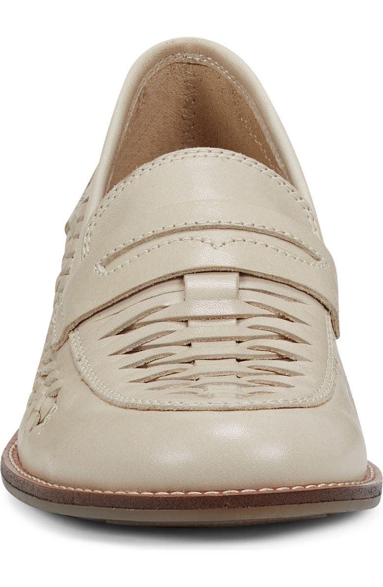 Earth<sup>®</sup> Ela Woven Penny Loafer, Alternate, color, Ivory