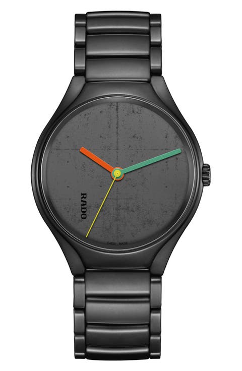 True Round High-Tech Ceramic Bracelet Watch