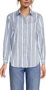 Lands' End Cooling Button Front Shirt