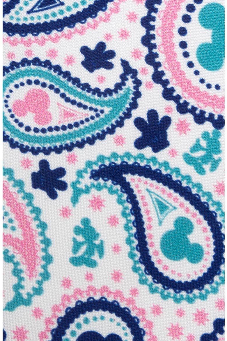 Mickey Mouse Paisley Silk Tie, Alternate, color, PINK
