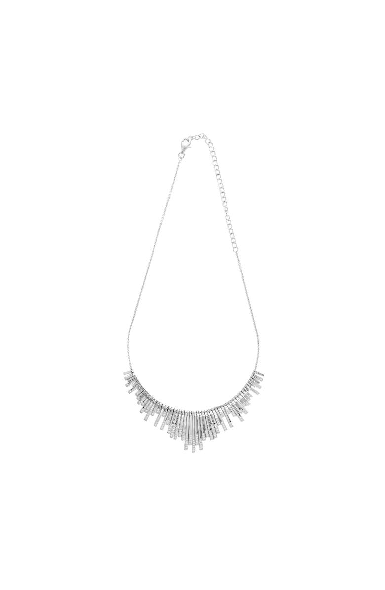 Lucy Quartermaine Multi Key Necklace, Main, color, Sterling Silver