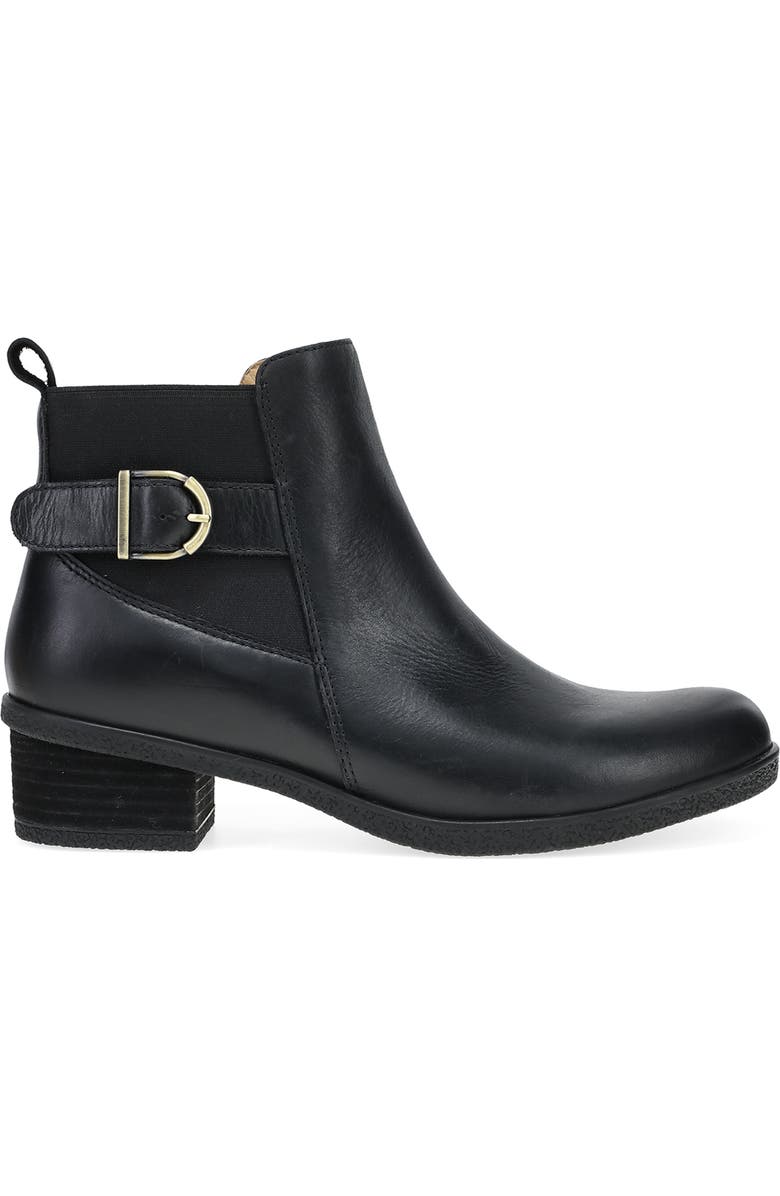 Dansko DeeDee Waterproof Western Bootie, Alternate, color,