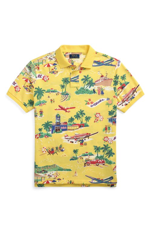 Polo Ralph Lauren Polo À Motif In On Holiday Bear Yellow