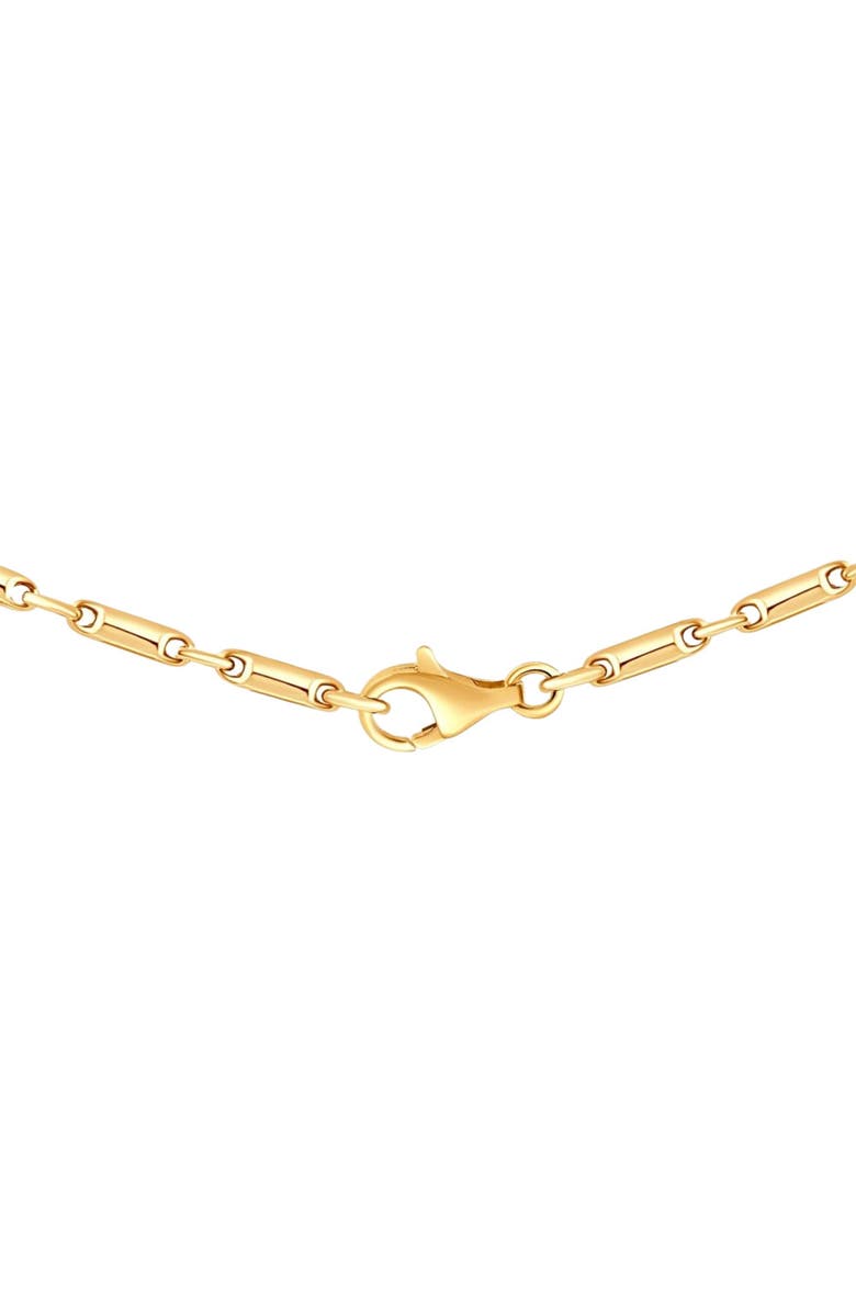 Bliss Diamond 14k Gold Women's 24" Chain Necklace 10 Grams 2.5mm Thick, Alternate, color, 14K Yellow Gold