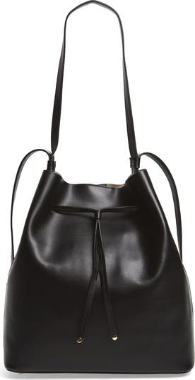 LODIS Los Angeles Lodis Large Halina Leather Bucket Bag  display picture 2