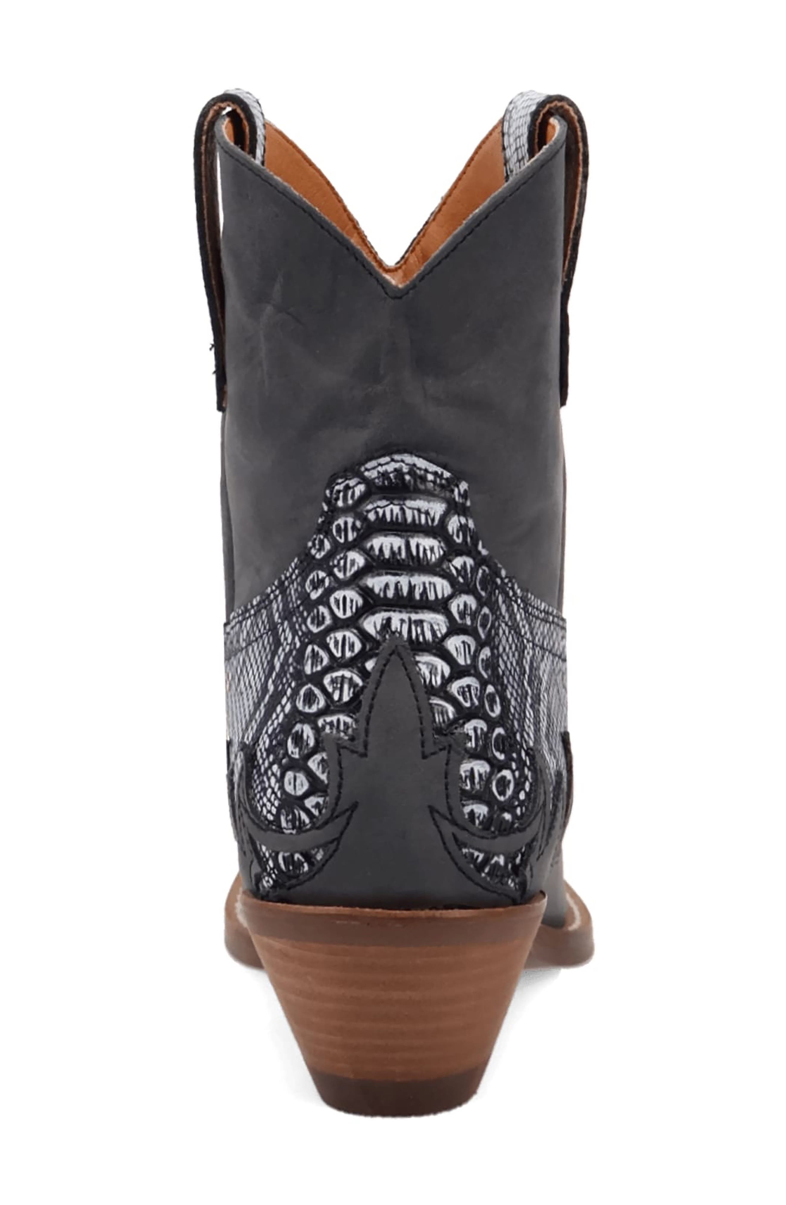 Dingo Cobra Kiss Western Boot, Alternate, color, Black