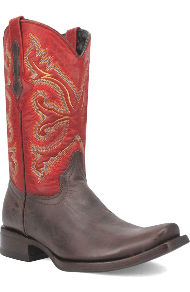 Dingo True Grit Cowboy Boot, Main, color, Brown