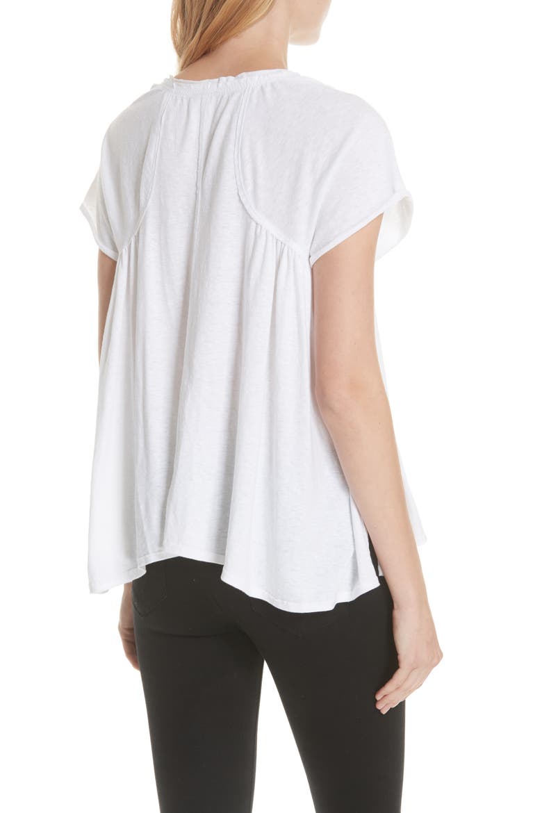 We the Free by Free People Nori Tee, Alternate, color, WHITE